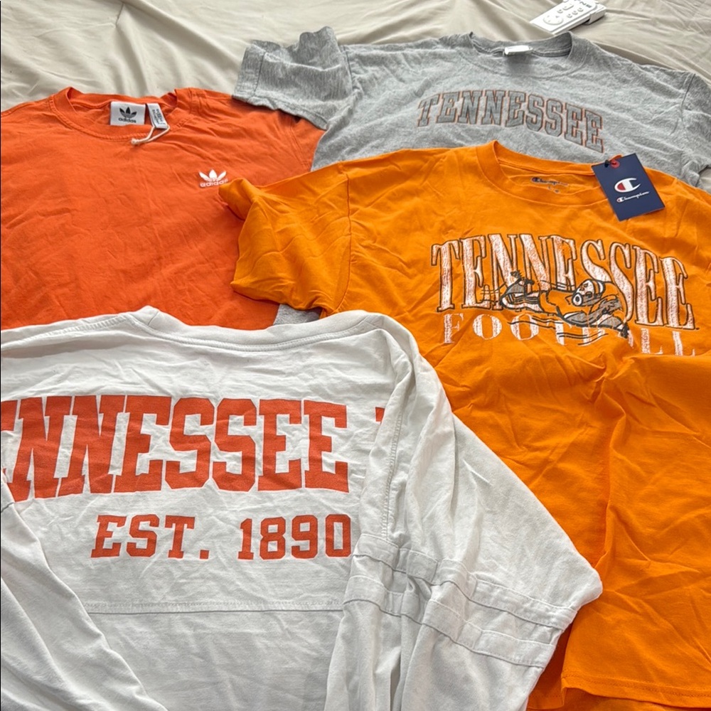Adidas Orange T-Shirt with Logo